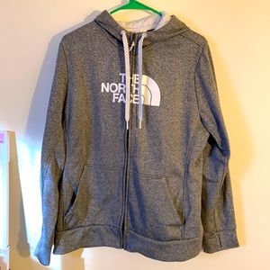 XXL The Northface zip up sweatshirt